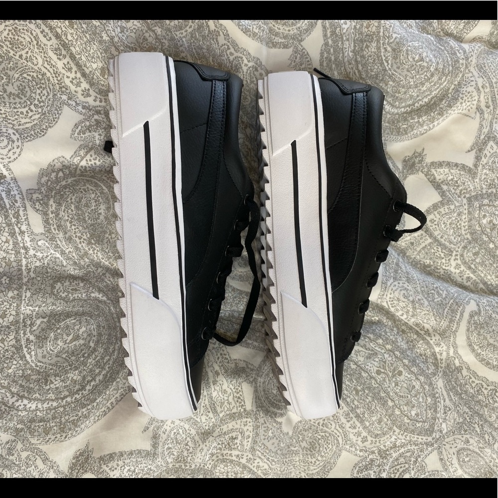 Comfy black platform sneakers Puma